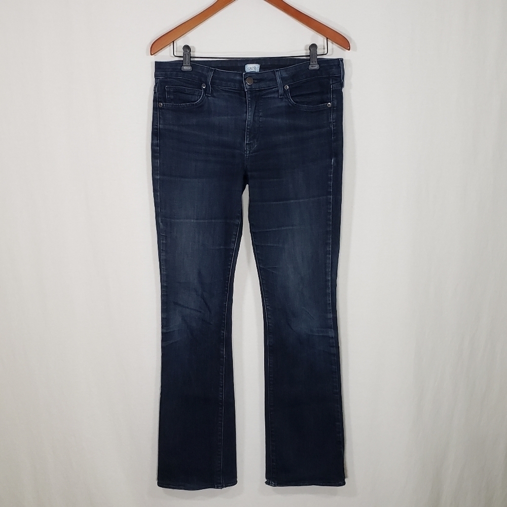 Cache Vintage 5-Pocket Mid-Rise Resin Rinse Jeans Size 10